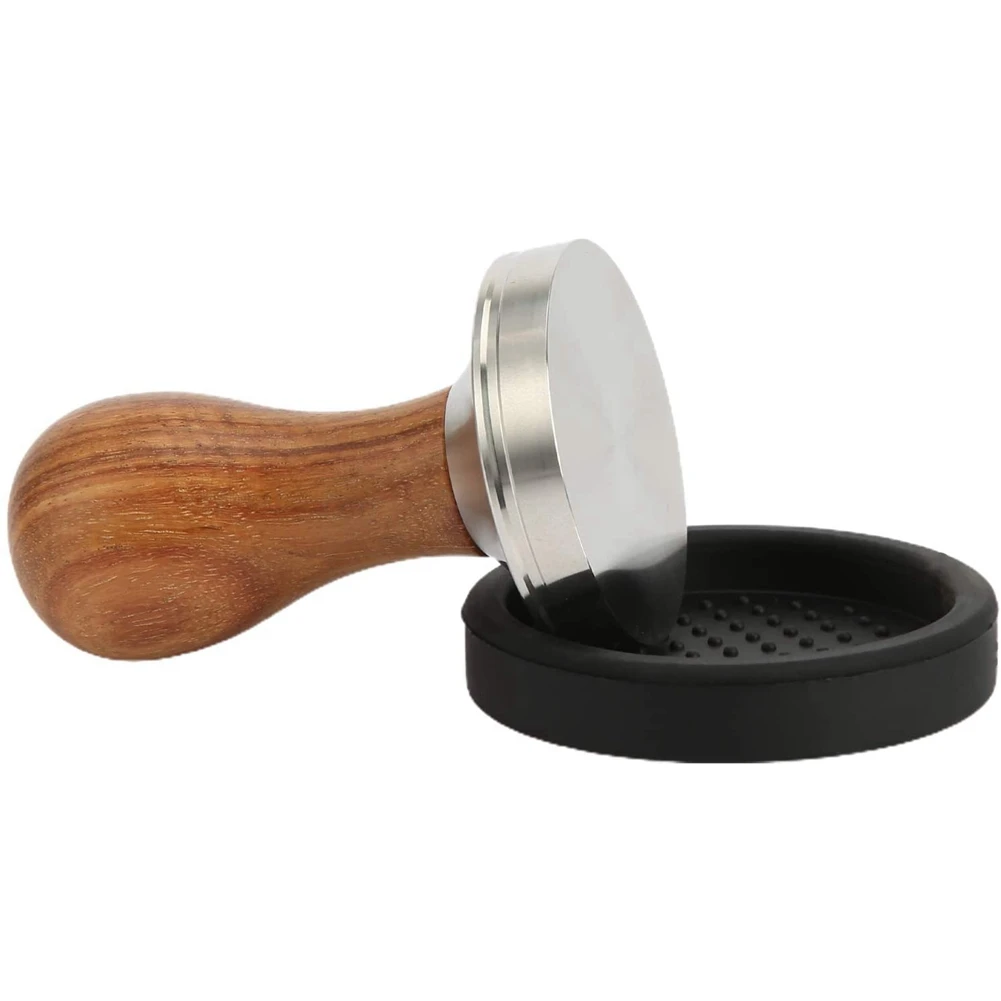 Coffee Tamper Set, Espresso Coffee Tamper, Coffee Presser with Silicone Coaster Bean Powder Press Gadgets Kits, 53mm
Coffee Tamper Set, Espresso Coffee Tamper, Coffee Presser with Silicone Coaster Bean Powder Press Gadgets Kits, 53mm