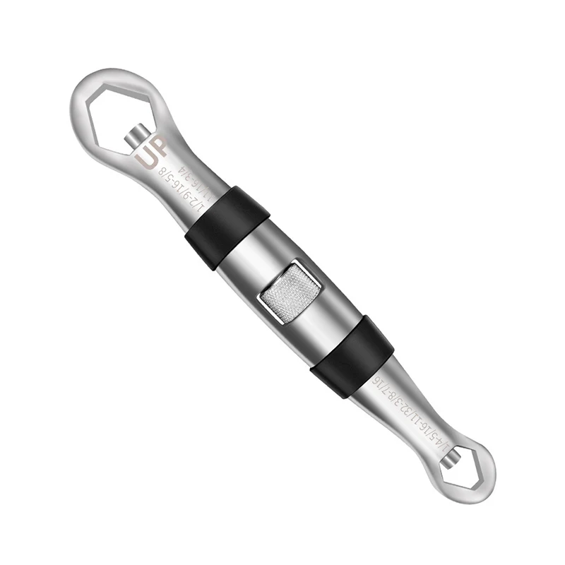 23-IN-1 Adjustable Universal Wrench Multi Functional Flexible Type Pocket Wrench 1/4-inch to 3/4-inch 7mm to 19mm
23-IN-1 Adjustable Universal Wrench Multi Functional Flexible Type Pocket Wrench 1/4-inch to 3/4-inch 7mm to 19mm