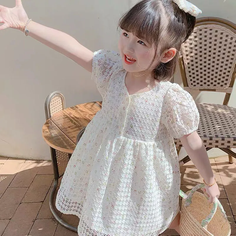 Girls Dress 22 Summer New Fashion Cute Hollow Flower Dress Princess Dress Flower Girl Dresses Baby Girl Dress Vestidos 2-6Y Suit
Girls Dress 22 Summer New Fashion Cute Hollow Flower Dress Princess Dress Flower Girl Dresses Baby Girl Dress Vestidos 2-6Y Suit