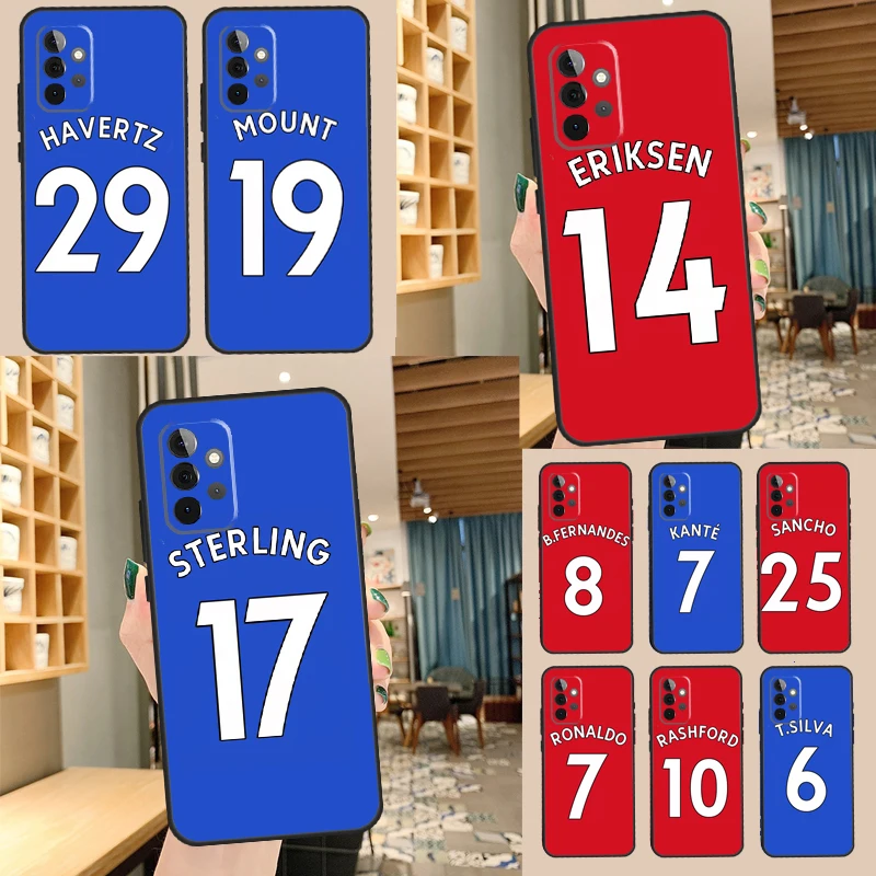 Football Player Name Number Case For Samsung Galaxy A53 A33 A13 A12 A22 A32 A52 A72 A51 A71 A50 A70 A21S A52S Cover
Football Player Name Number Case For Samsung Galaxy A53 A33 A13 A12 A22 A32 A52 A72 A51 A71 A50 A70 A21S A52S Cover
