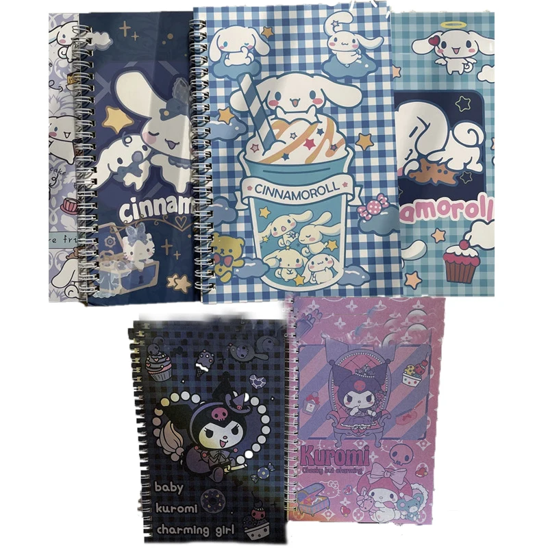 Kawaii Sanrioed Kuromi Cinnamorol Ограниченная серия высокоценный блокнот с катушкой А5 студенческий блокнот для учебы канцелярские товары подарок на ден...
Kawaii Sanrioed Kuromi Cinnamorol Ограниченная серия высокоценный блокнот с катушкой А5 студенческий блокнот для учебы канцелярские товары подарок на ден...