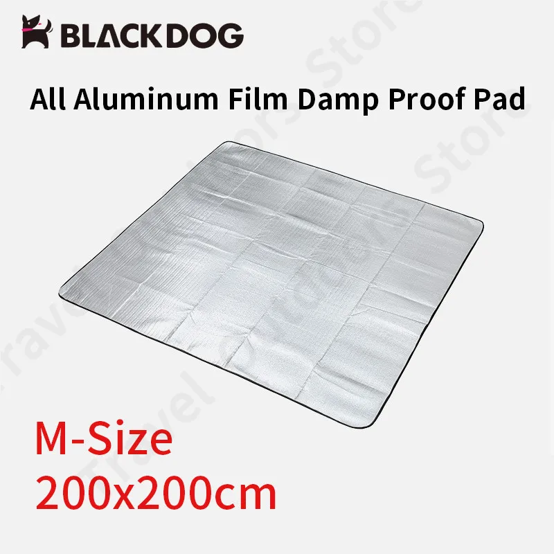 

Naturehike-BLACKDOG Outdoor Camping Tent Ground Cloth Aluminum Film Moisture Proof Folding Mat 3Sizes Ultralight Floor Cloth