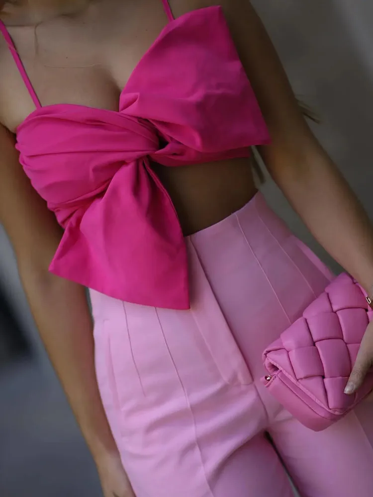 Fashion Women Red Corset Crop Top Sexy Backless Spaghetti Strap Cute Bow Tie Chest Bustier Beach Style Vocation Party Underwear
Fashion Women Red Corset Crop Top Sexy Backless Spaghetti Strap Cute Bow Tie Chest Bustier Beach Style Vocation Party Underwear