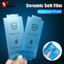 2-1pcs HD Ceramic Soft Film for Samsung Galxy S22 S21 S20 S10 S9 S23 Ultra Screen Protector for Samsung Note 20 10 9 8 Plus Film