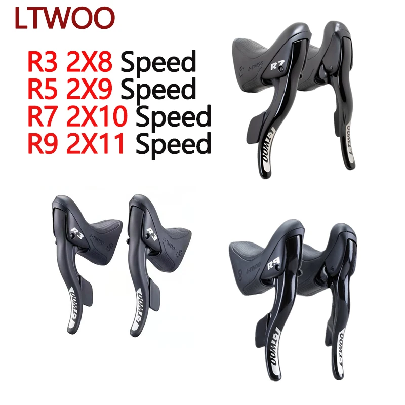 Скоростной рычаг для дорожного велосипеда LTWOO R3/R5/R7/R9 2x 8/2x 9/2x1 0/2x11, совместимый с shimano, подходит для велосипеда SORA R3000 R3500, комплект тормозов
Скоростной рычаг для дорожного велосипеда LTWOO R3/R5/R7/R9 2x 8/2x 9/2x1 0/2x11, совместимый с shimano, подходит для велосипеда SORA R3000 R3500, комплект тормозов