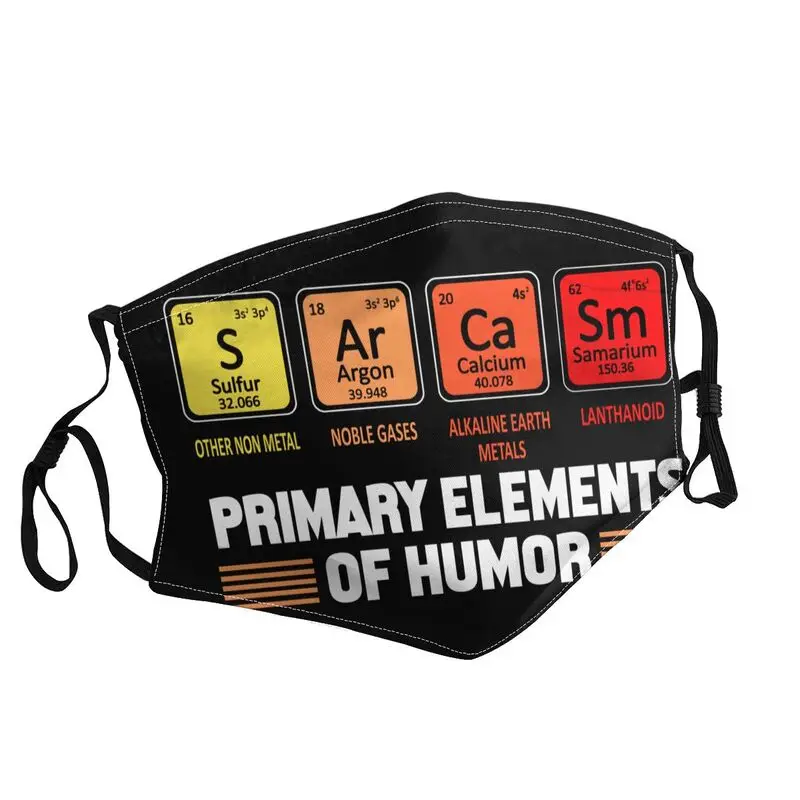 S Ar Ca Sm Periodic Table Of Humor Mask Men Anti Dust Science Sarcasm Mask Protection Respirator Reusable Mouth Muffle
S Ar Ca Sm Periodic Table Of Humor Mask Men Anti Dust Science Sarcasm Mask Protection Respirator Reusable Mouth Muffle