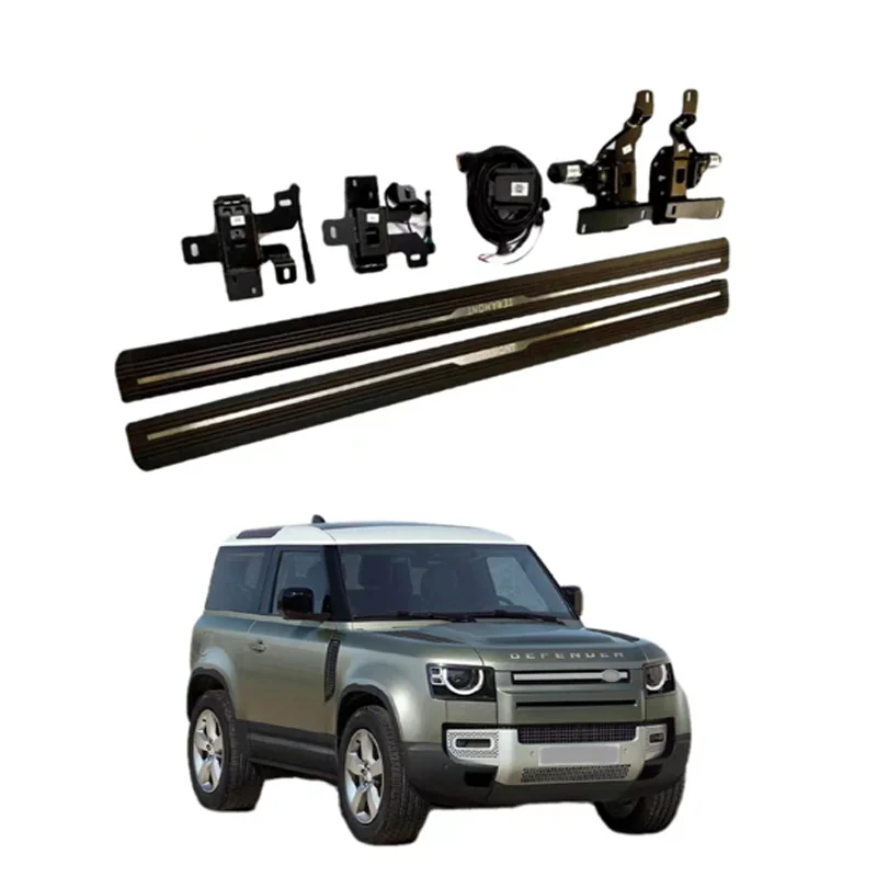 For Land Rover Defender 90 Running Boards Side Step Bar Pedals High Quality Accessories 2021 2022
For Land Rover Defender 90 Running Boards Side Step Bar Pedals High Quality Accessories 2021 2022