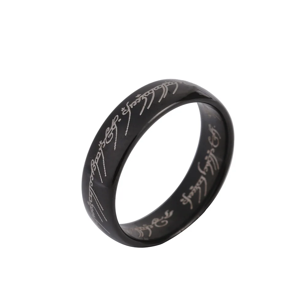 Lord Of The Rings Fashion Jewelry European And American Fashion Men'S Stainless Steel Ring Titanium Steel Jewelry Ring Jewelry
Lord Of The Rings Fashion Jewelry European And American Fashion Men'S Stainless Steel Ring Titanium Steel Jewelry Ring Jewelry