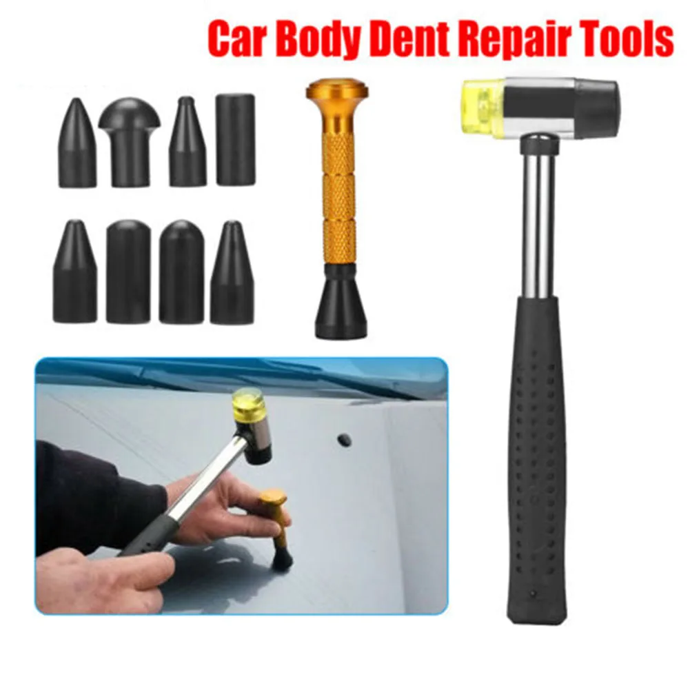 10pcs Car Dent Hammer Dent Removal Tool Paintless Dent Repair Kit High Quality Car Repair Accessories
10pcs Car Dent Hammer Dent Removal Tool Paintless Dent Repair Kit High Quality Car Repair Accessories