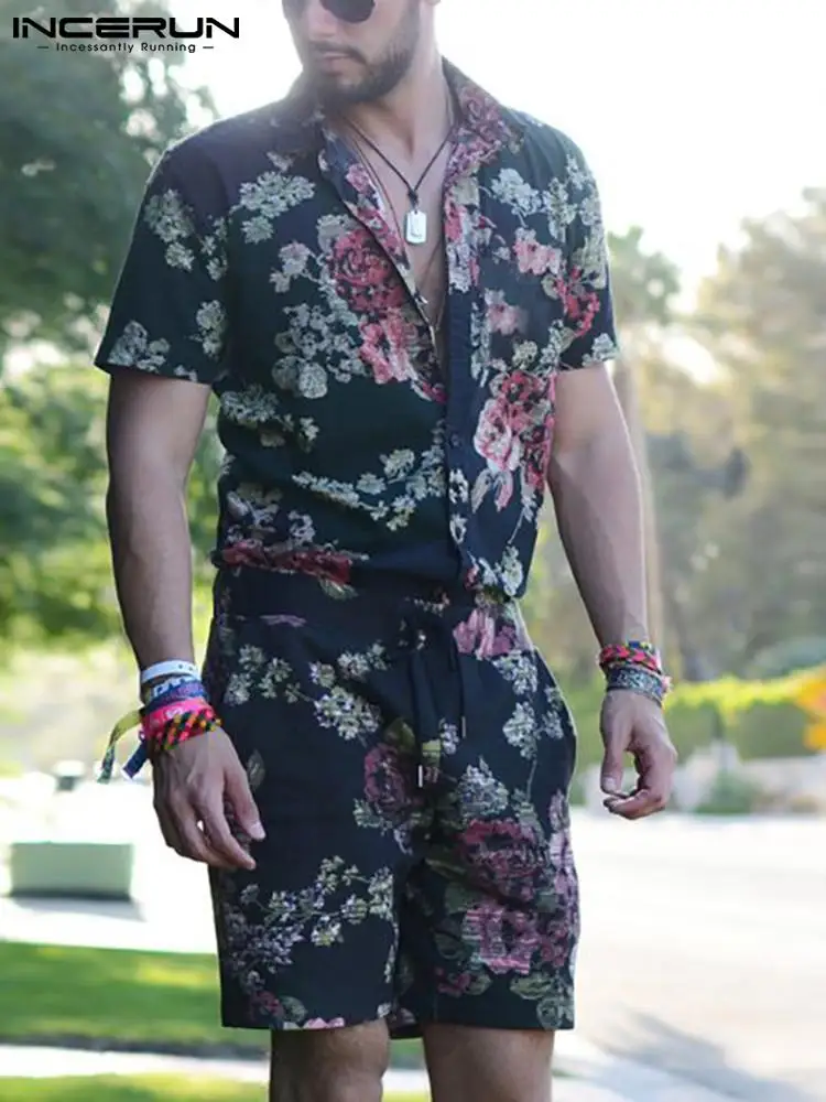 INCERUN Tops 2022 Fashion Men's Fashion Printed Jumpsuit Sexy Leisure Male Loose Comfortable Hot Sale Short Sleeve Rompers S-5XL
INCERUN Tops 2022 Fashion Men's Fashion Printed Jumpsuit Sexy Leisure Male Loose Comfortable Hot Sale Short Sleeve Rompers S-5XL