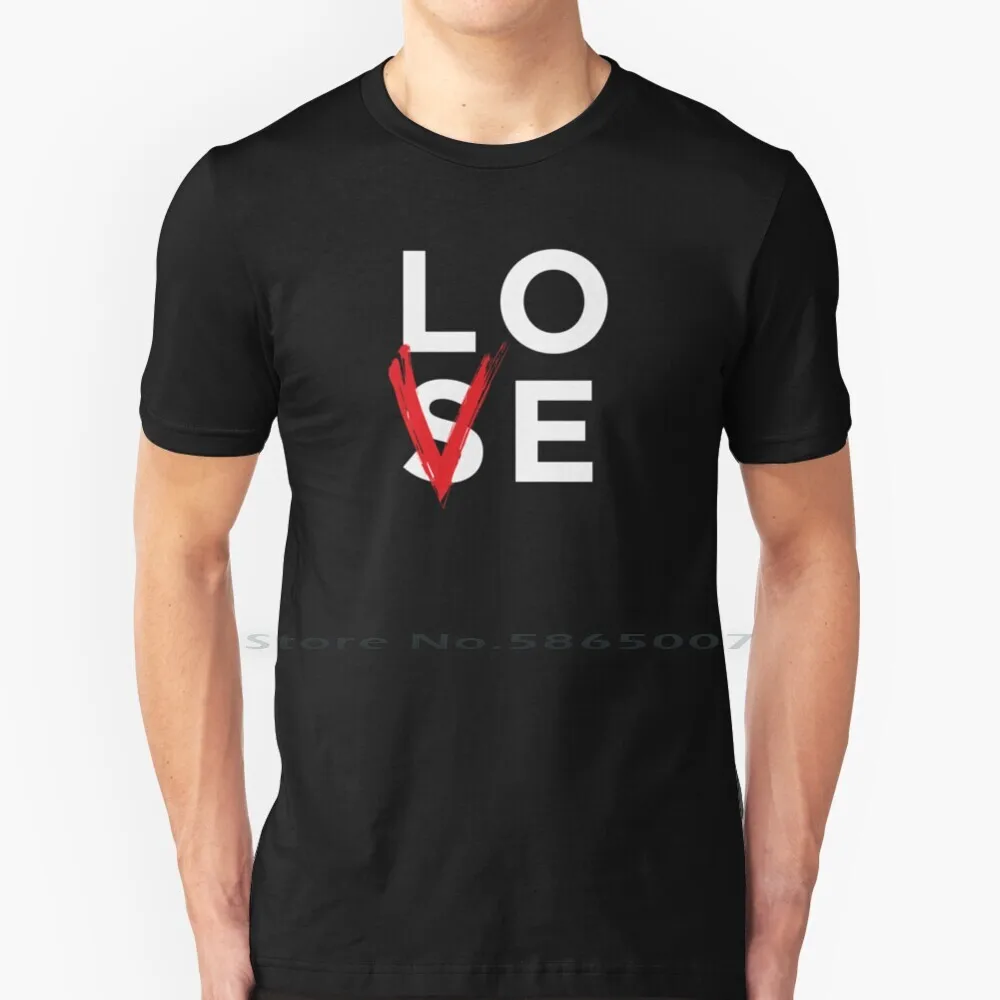 

Футболка из 100% хлопка с надписью «потеря/любовь», забавная цитата «неудачный или влюбленный», забавные мемы, цитаты 2020, трендовая футболка н...