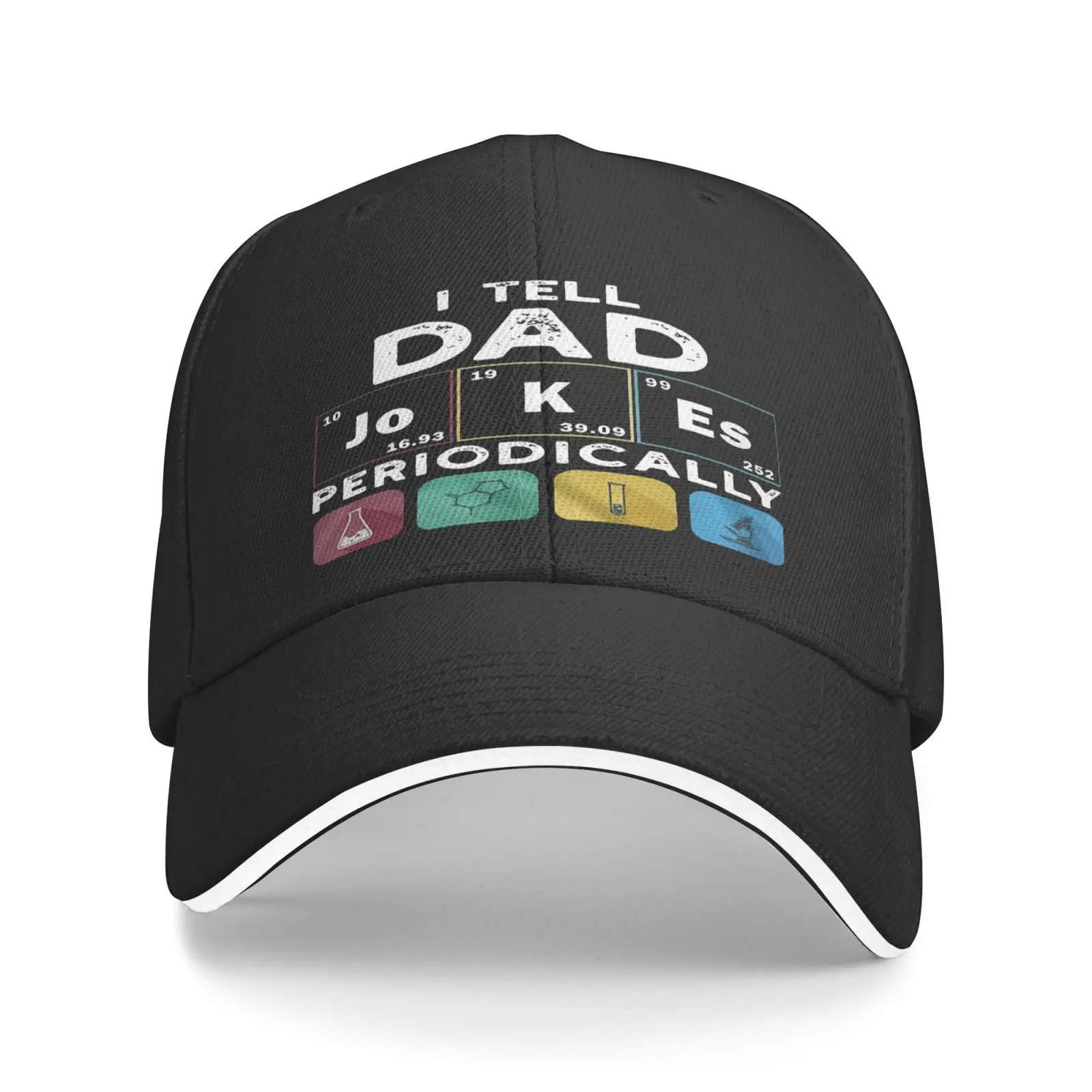 I Tell Dad Jokes Periodically Chemistry Men's Caps Cap Male Beret Cap Cap For Girls Beret Women Brazil Trucker Hat Hat For Boy
I Tell Dad Jokes Periodically Chemistry Men's Caps Cap Male Beret Cap Cap For Girls Beret Women Brazil Trucker Hat Hat For Boy