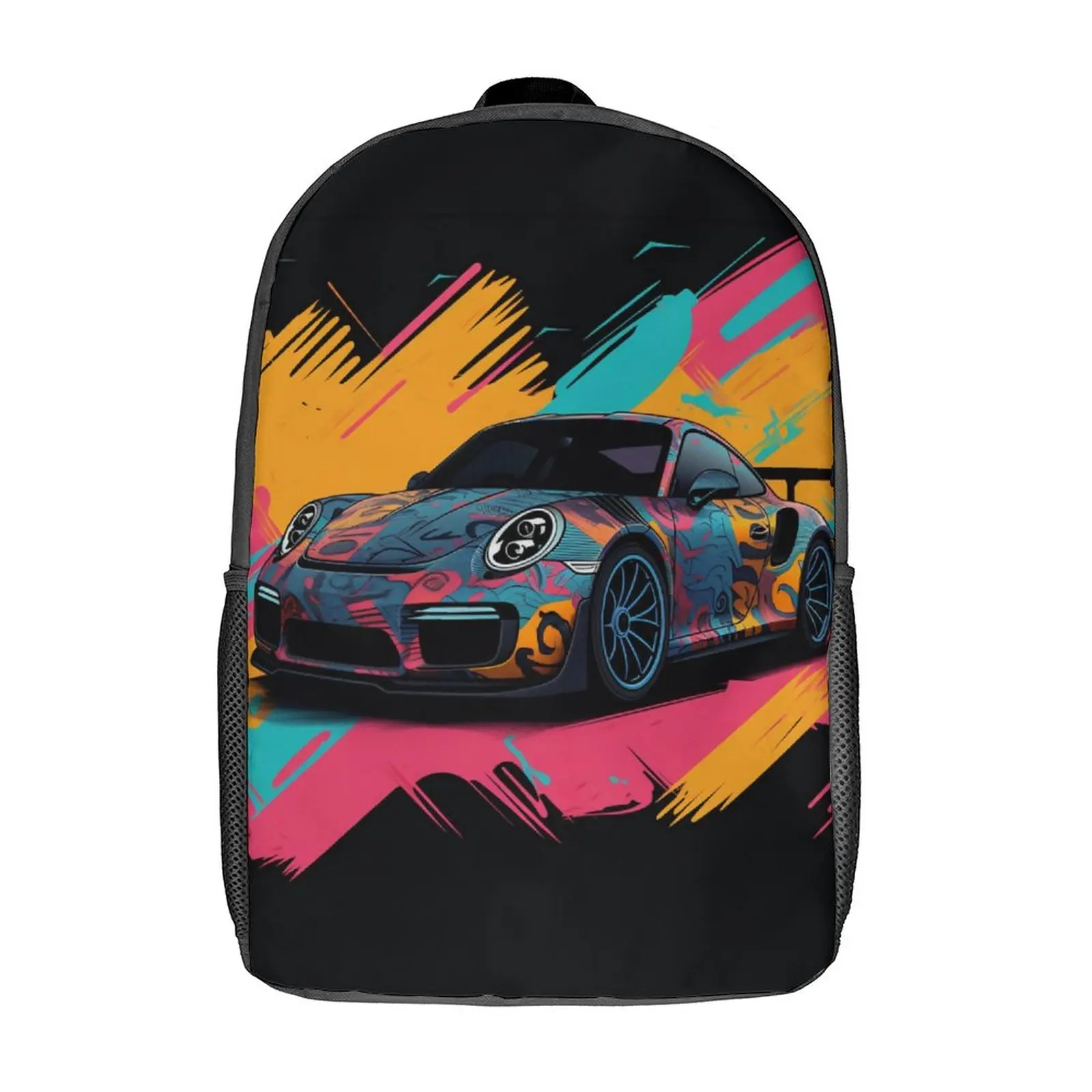 Classic Sports Car Backpack Simplified Form Graffiti Workout Backpacks Youth Modern School Bags High Quality Soft Rucksack
Classic Sports Car Backpack Simplified Form Graffiti Workout Backpacks Youth Modern School Bags High Quality Soft Rucksack