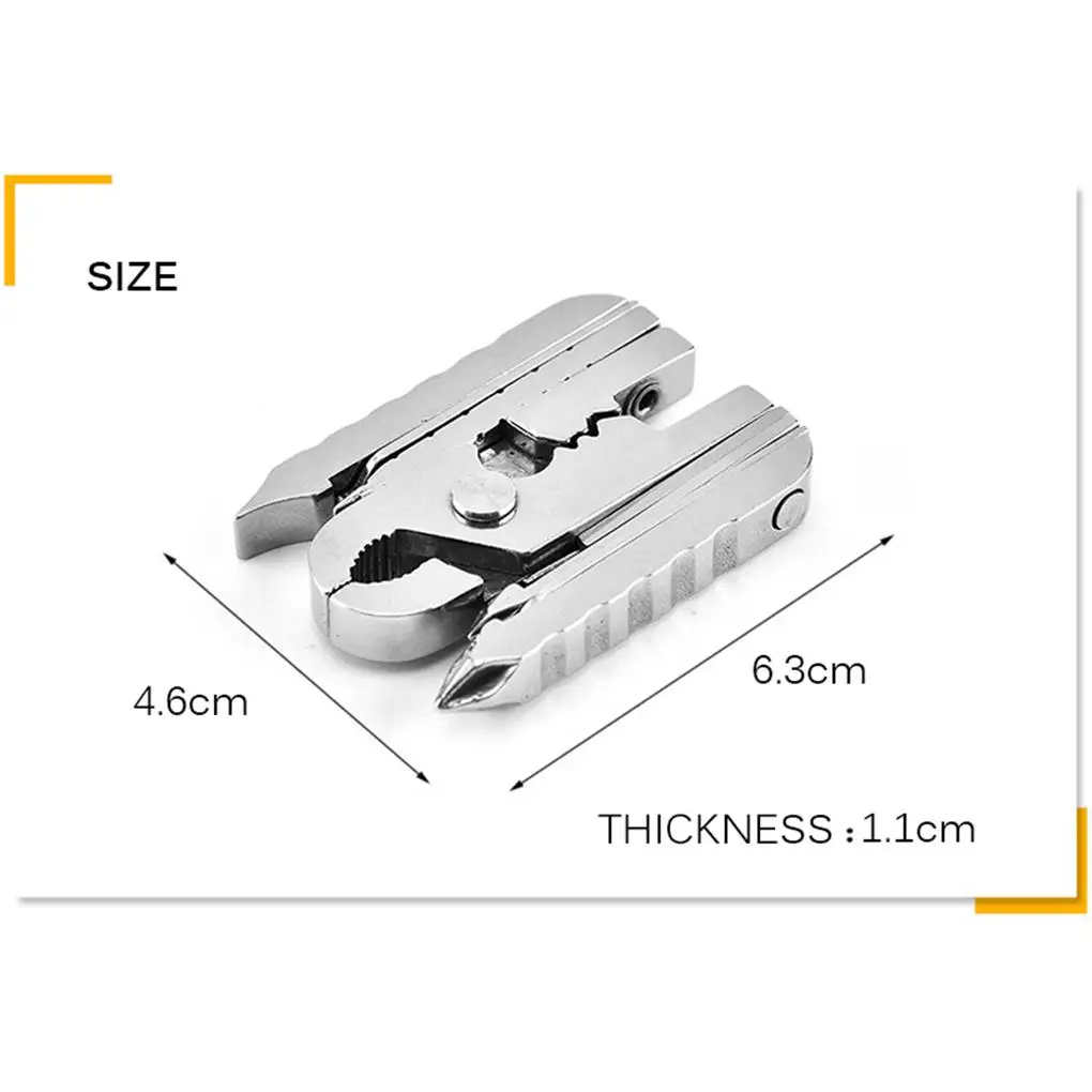 15 in 1 Multifunction Mini Pliers Screwdriver Emergency Supplies Tool Set for Camping Indoor Outdoor Accessories
15 in 1 Multifunction Mini Pliers Screwdriver Emergency Supplies Tool Set for Camping Indoor Outdoor Accessories