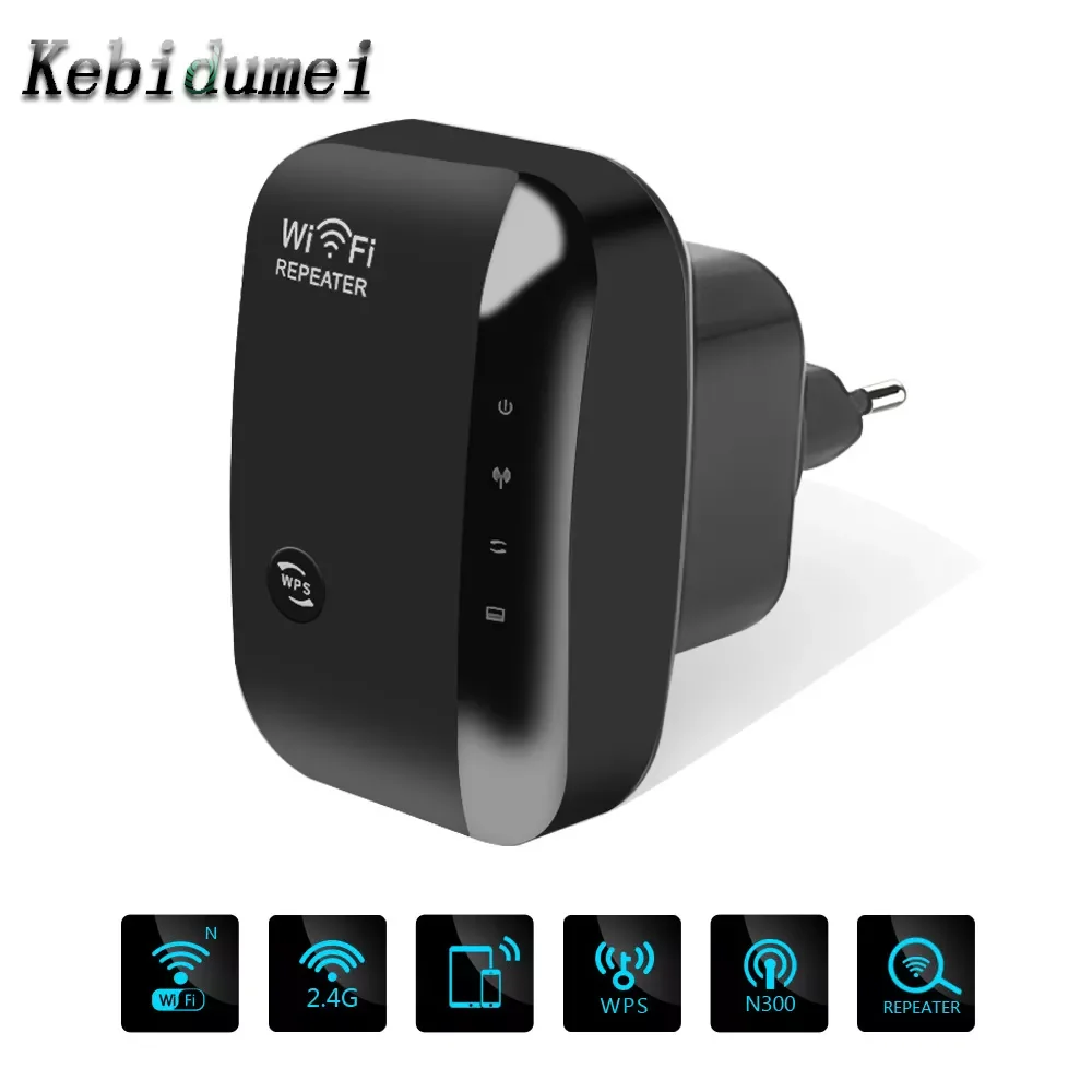 WiFi Repeater WiFi Extender 300Mbps Amplifier WiFi Booster Wi Fi Signal 802.11N Long Range Wireless Wi-Fi Repeater Access Point
WiFi Repeater WiFi Extender 300Mbps Amplifier WiFi Booster Wi Fi Signal 802.11N Long Range Wireless Wi-Fi Repeater Access Point