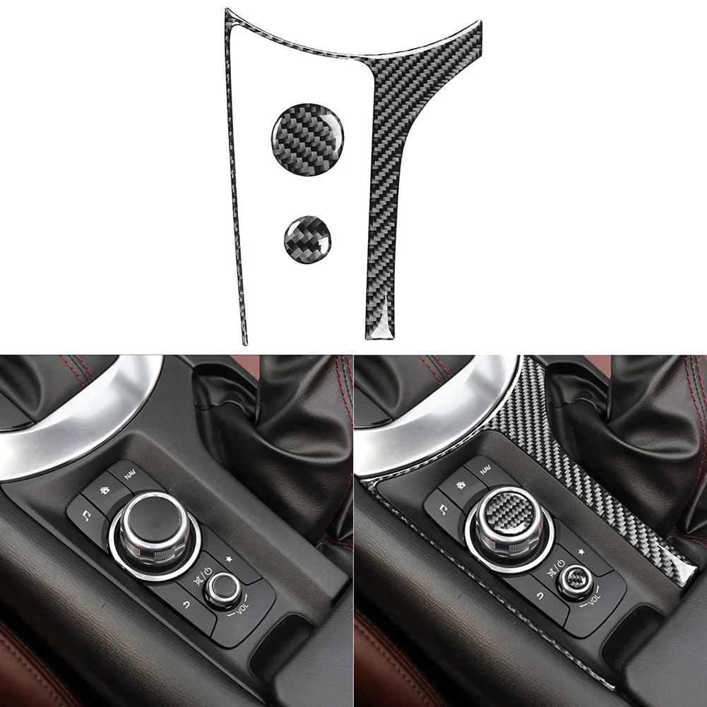 For Mazda MX-5 2016-2020 Carbon Fiber Interior Multimedia Frame Panel Cover Trim Easy Installation With Tape Attached
For Mazda MX-5 2016-2020 Carbon Fiber Interior Multimedia Frame Panel Cover Trim Easy Installation With Tape Attached