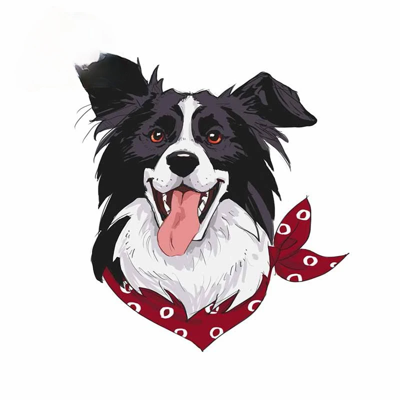 13CMX12.3CM Creativity Border lovely Collie Car Stickers Graffiti Decal Windshield Waterproof Sticker Occlusion Scratch
13CMX12.3CM Creativity Border lovely Collie Car Stickers Graffiti Decal Windshield Waterproof Sticker Occlusion Scratch
