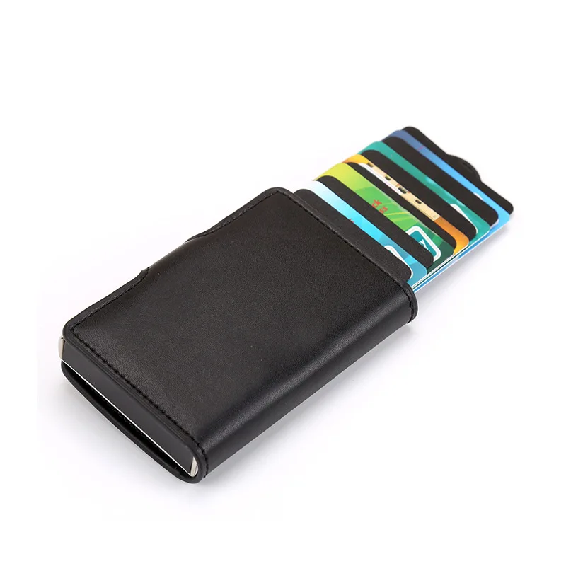 New Business Card Case Aluminum Alloy Rfid Credit Card Holder Promotional Gift Anti-theft Card Holder
New Business Card Case Aluminum Alloy Rfid Credit Card Holder Promotional Gift Anti-theft Card Holder