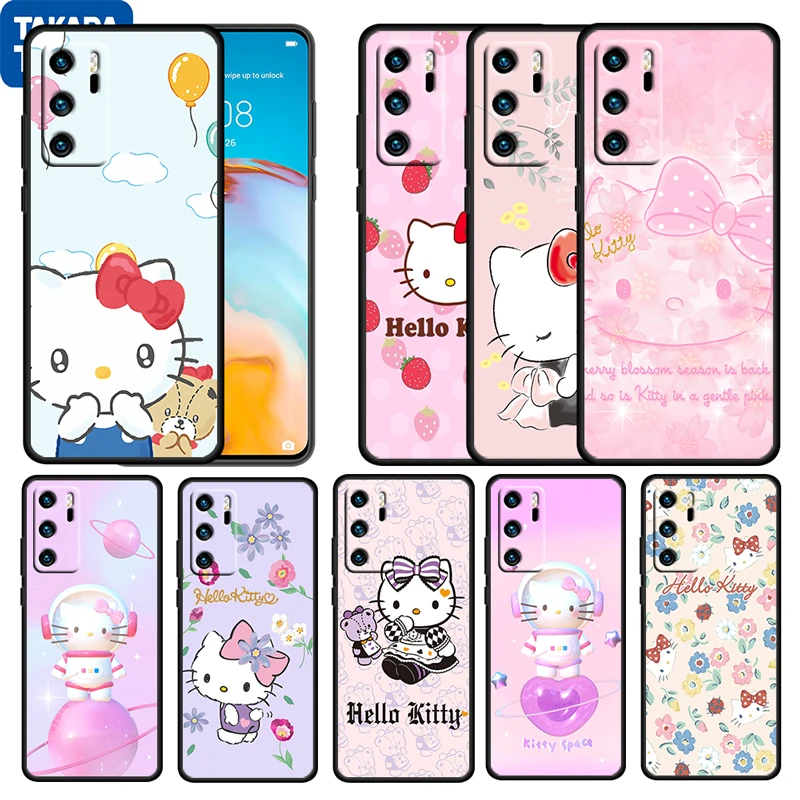 Anime Cat Hello Kitty Girl For Huawei P50 P20 P30 P40 5G P10 Pro Lite E Plus P9 Lite Mini Silicone Soft Black Phone Case Cover
Anime Cat Hello Kitty Girl For Huawei P50 P20 P30 P40 5G P10 Pro Lite E Plus P9 Lite Mini Silicone Soft Black Phone Case Cover
