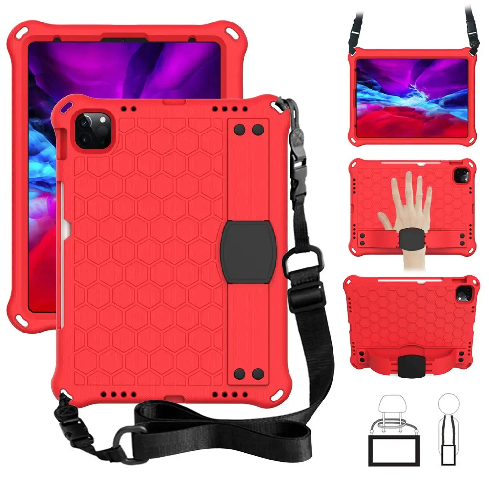 For Ipad Case with Strap EVA Materials Tablet Cover for Ipad Pro 11 Case Bracket Function for Ipad Mini Case for Ipad Air 2 Case
For Ipad Case with Strap EVA Materials Tablet Cover for Ipad Pro 11 Case Bracket Function for Ipad Mini Case for Ipad Air 2 Case