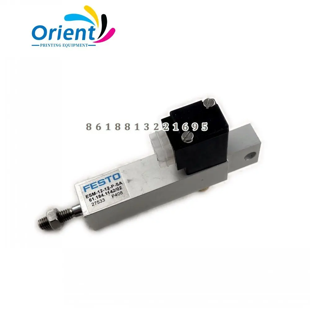 Free Ship 61.184.1142 Cylinder Valve Unit D12 H ESM-12-12-P-SA For Heidelberg Printing Machine
Free Ship 61.184.1142 Cylinder Valve Unit D12 H ESM-12-12-P-SA For Heidelberg Printing Machine