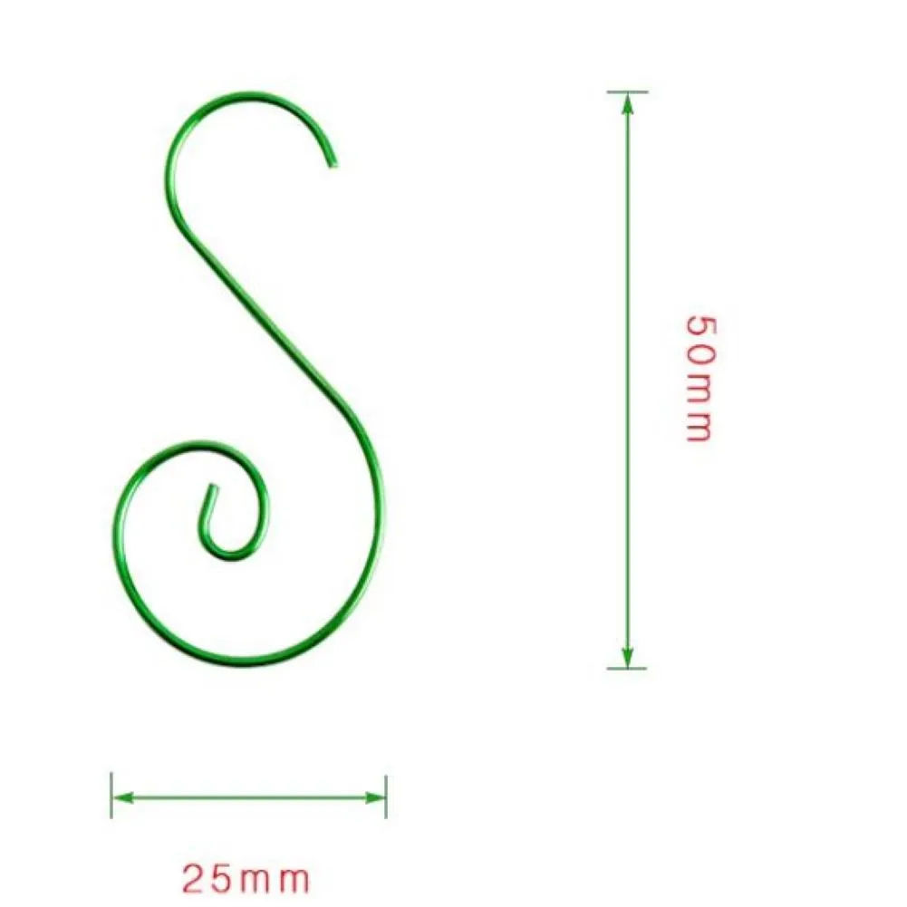 20PCS Steel Christmas Tree Ornament Hooks S Shaped Hanging Ball Xmas Home Party Decoration Pendants Navidad Gifts New Year 2023
20PCS Steel Christmas Tree Ornament Hooks S Shaped Hanging Ball Xmas Home Party Decoration Pendants Navidad Gifts New Year 2023