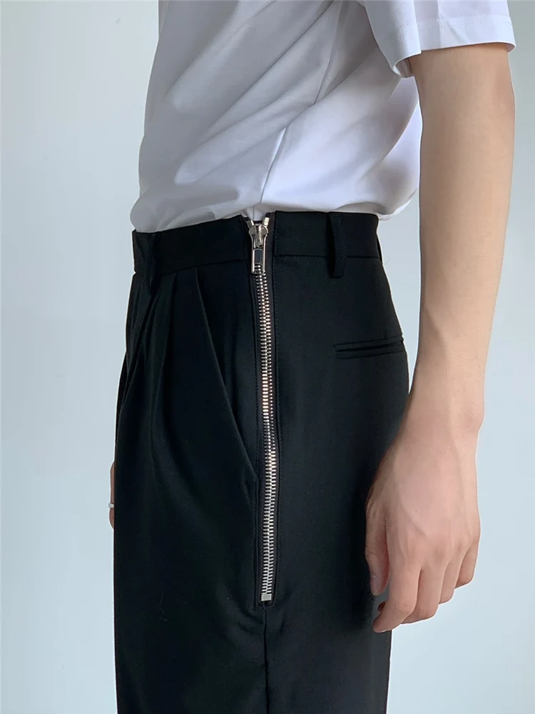 S-6XL New Fashion Spring Streetwear High Waist Straight Side Zipper Office Pants Men And Women Clothing Casual Unisex Trousers
S-6XL New Fashion Spring Streetwear High Waist Straight Side Zipper Office Pants Men And Women Clothing Casual Unisex Trousers