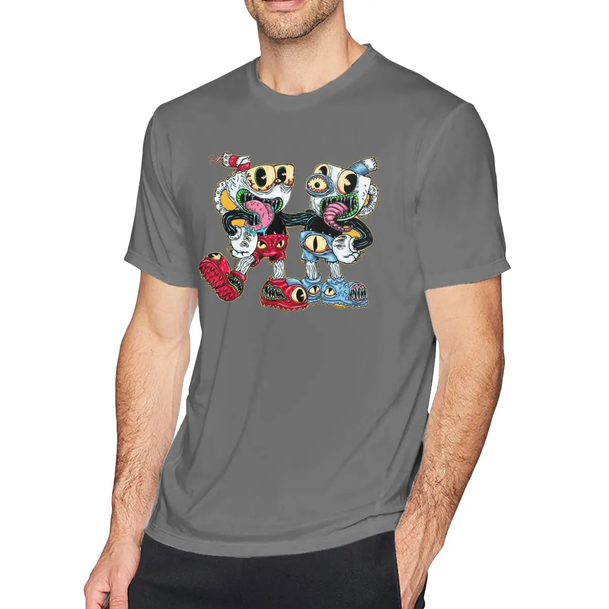 Мужская футболка I-Devil Cupheads, футболка Umdlalo We-Electronic, 100% хлопок, крутая футболка с коротким рукавом и круглым вырезом, летняя футболка
Мужская футболка I-Devil Cupheads, футболка Umdlalo We-Electronic, 100% хлопок, крутая футболка с коротким рукавом и круглым вырезом, летняя футболка