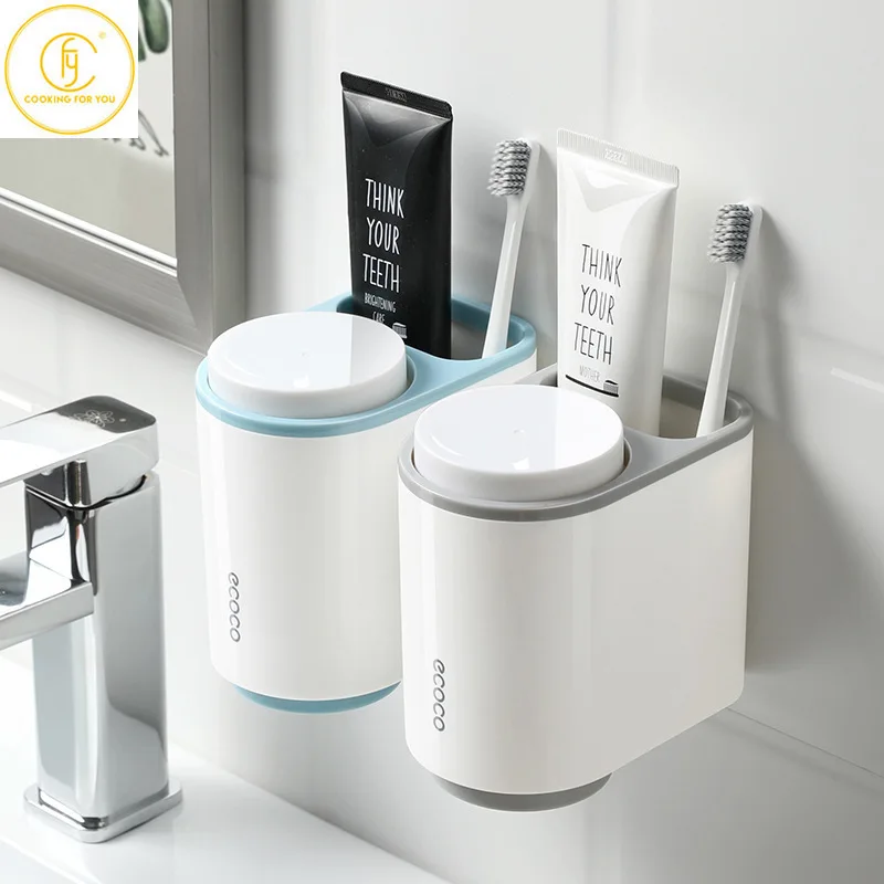 Family Creative Perforation-free Wall Mounted Type Toothbrush Storage Racks Home Bathroom Waterproof Sundries Storage Container
Family Creative Perforation-free Wall Mounted Type Toothbrush Storage Racks Home Bathroom Waterproof Sundries Storage Container