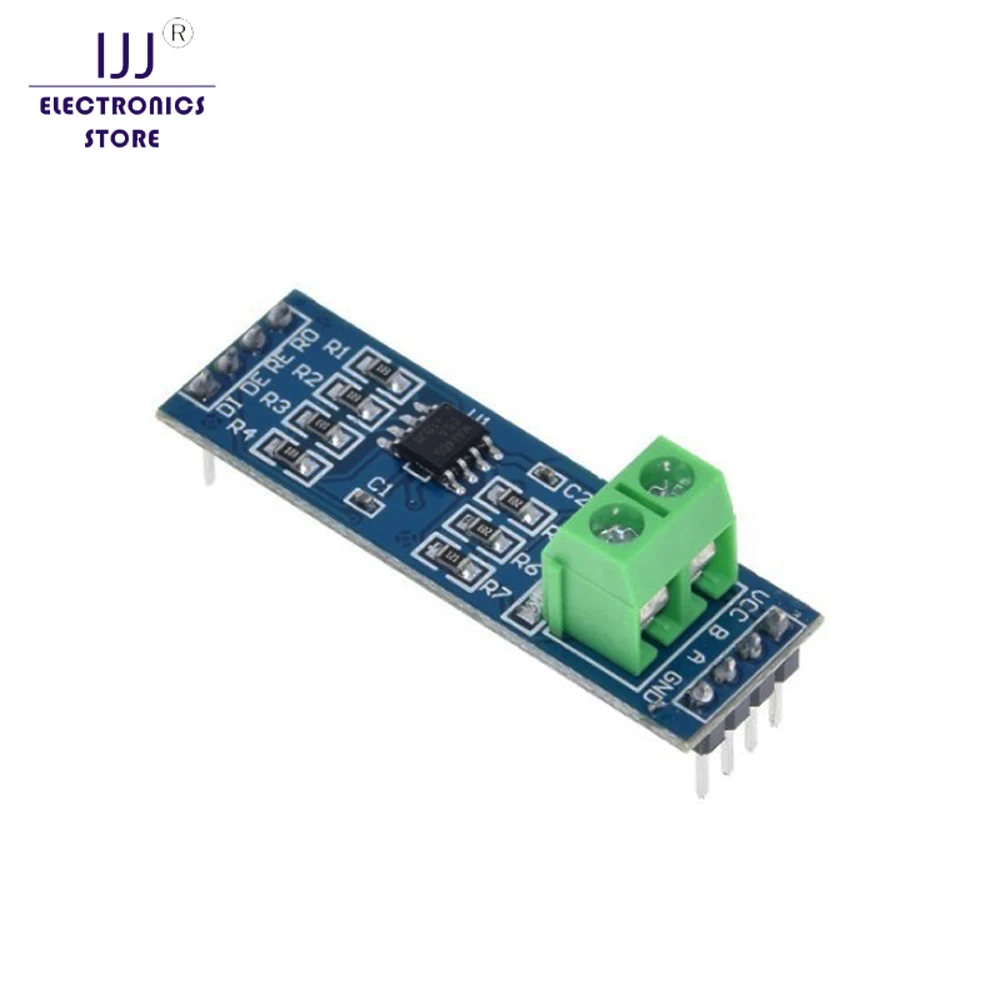 Модуль MAX485 RS-485 TTL в RS485 MAX485CSA, модуль преобразователя для продуктов интегральных схем Arduino
Модуль MAX485 RS-485 TTL в RS485 MAX485CSA, модуль преобразователя для продуктов интегральных схем Arduino