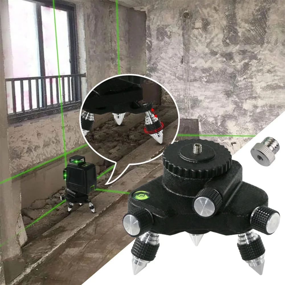 Analysis Acces Laser Measuring Power Tool Part Base Adjustable Rotation Meter Tripod Bracket 1/4" Interface Layout With Adapter
Analysis Acces Laser Measuring Power Tool Part Base Adjustable Rotation Meter Tripod Bracket 1/4" Interface Layout With Adapter