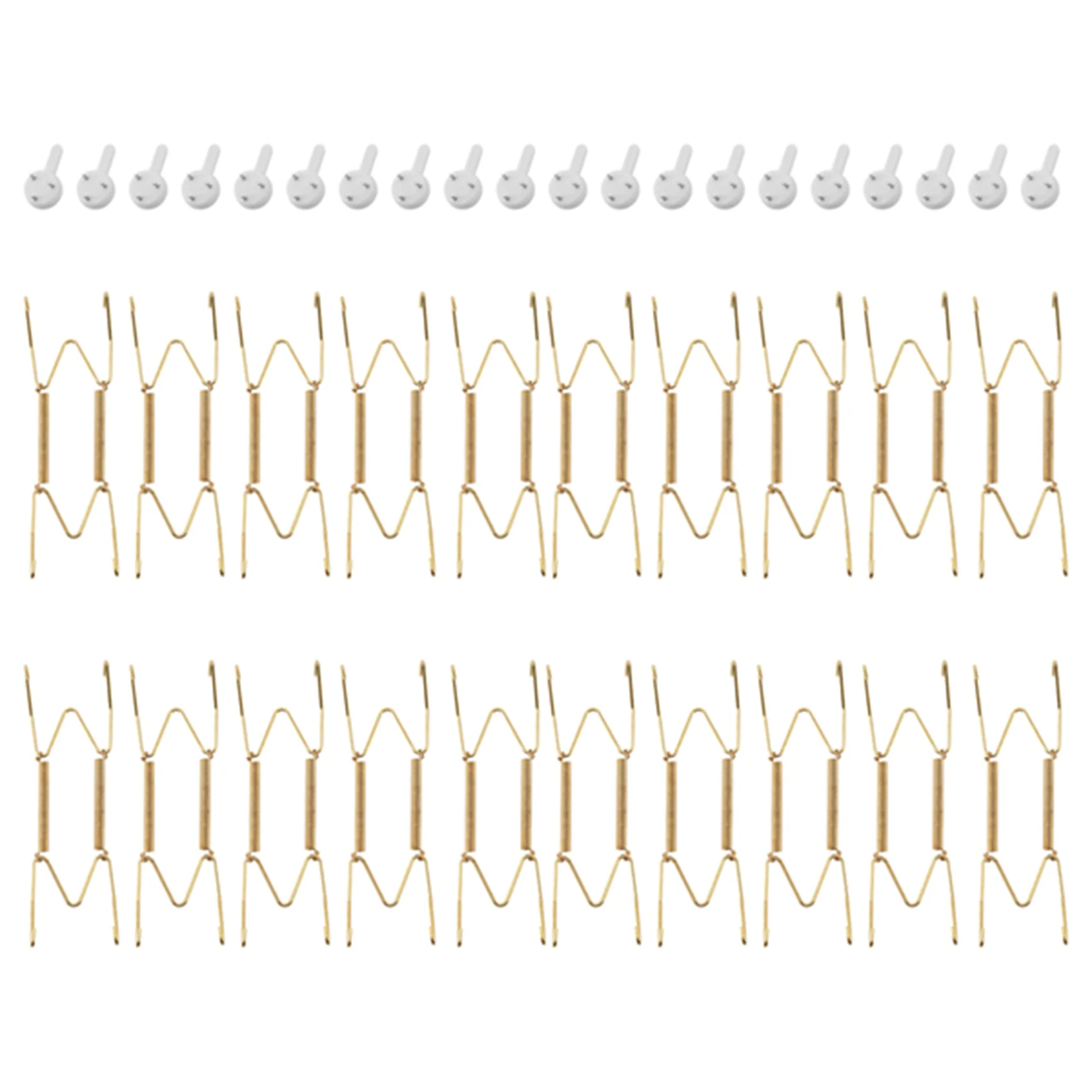 20 шт. 6 дюймов Невидимые вешалки для пластин, настенные вешалки для пластин, латунные держатели для пластин с 20 настенными крючками