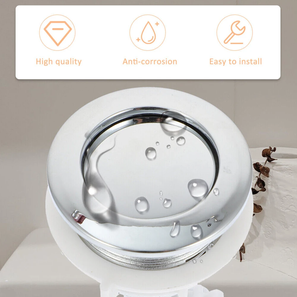 1 Pc 38mm Bathroom Toilet Push Button ABS Single Flush Button Toilet Water Tank Accessories Switch Water Press Flush Button
1 Pc 38mm Bathroom Toilet Push Button ABS Single Flush Button Toilet Water Tank Accessories Switch Water Press Flush Button