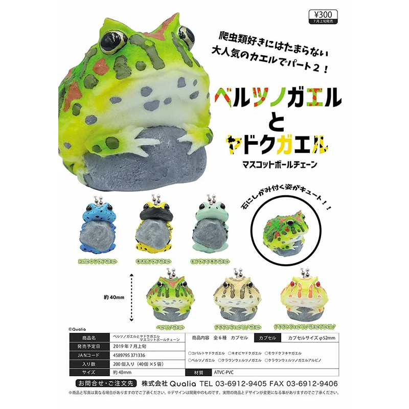 Japan Genuine QUALIA Gashapon Toys Reptiles Pendant Animal Table Ornaments Decoration Frog Aspide Arrow-poison Frog Pendant
Japan Genuine QUALIA Gashapon Toys Reptiles Pendant Animal Table Ornaments Decoration Frog Aspide Arrow-poison Frog Pendant