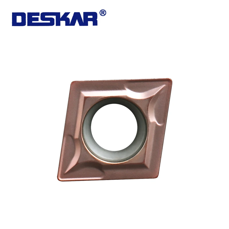 DESKAR Carbide Inserts 10pcs CCMT060204 LF6018 LF6118 LF9018 LF9218 CNC Internal turning tool
DESKAR Carbide Inserts 10pcs CCMT060204 LF6018 LF6118 LF9018 LF9218 CNC Internal turning tool