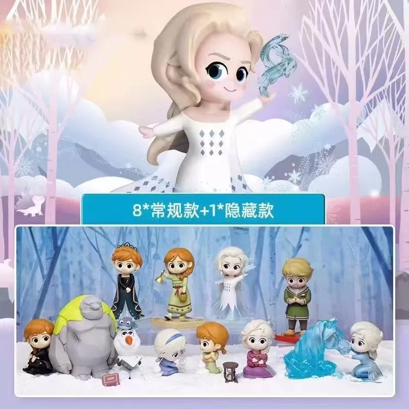 

8pcs/Set Disney Frozen Elsa Anna Princess Olaf Kristoff Sven Set Anime Action Figure Collect Ornaments Model Toys For Kids Gift
