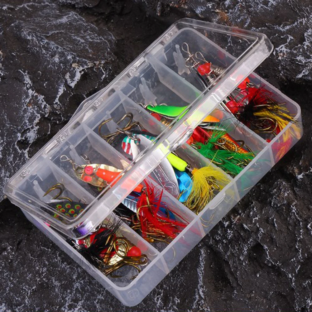 20pcs Bait Metal Spinner Baits Fishing Hook Sequins Kit Spoons Lure Hard Lure 360°rotating Sequins Lure Fishing Tackle Accessory
20pcs Bait Metal Spinner Baits Fishing Hook Sequins Kit Spoons Lure Hard Lure 360°rotating Sequins Lure Fishing Tackle Accessory
