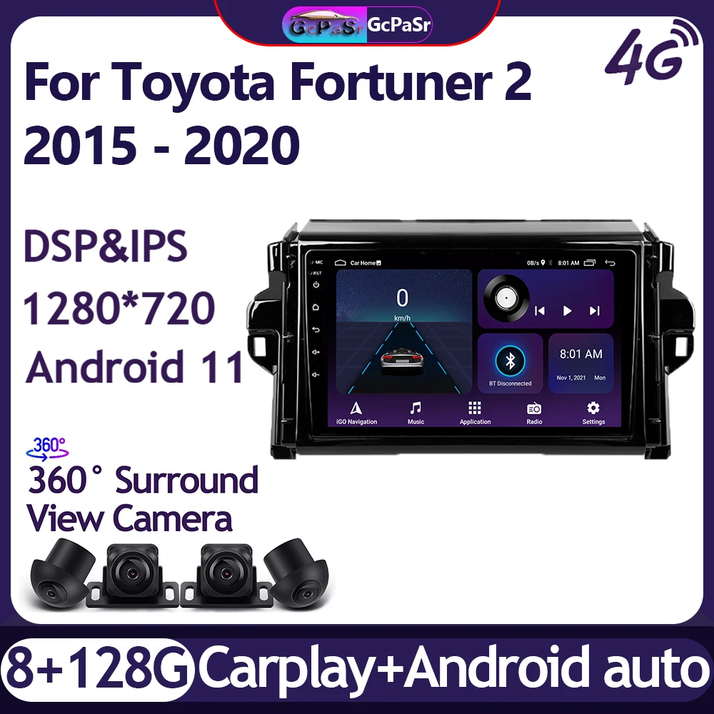 Автомагнитола для Toyota Fortuner 2, мультимедийный видеоплеер для Toyota Fortuner 2 2015, 2016-2020, Android 12, навигация, GPS, аудио, Авторадио Carplay, IPS
Автомагнитола для Toyota Fortuner 2, мультимедийный видеоплеер для Toyota Fortuner 2 2015, 2016-2020, Android 12, навигация, GPS, аудио, Авторадио Carplay, IPS