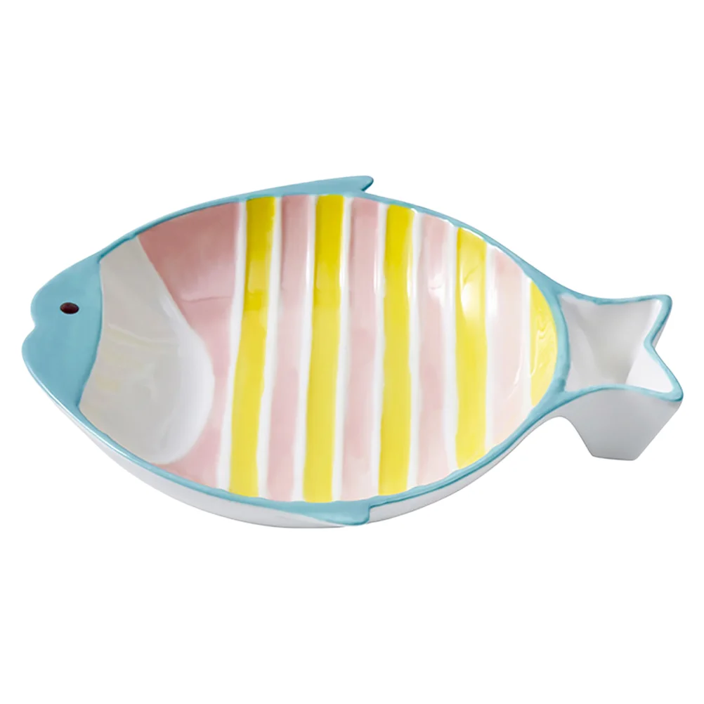 Household Cat Bowl Ceramic Pet Bowl Fish Shape Kitten Bowl Multi-function Water Bowl
Household Cat Bowl Ceramic Pet Bowl Fish Shape Kitten Bowl Multi-function Water Bowl