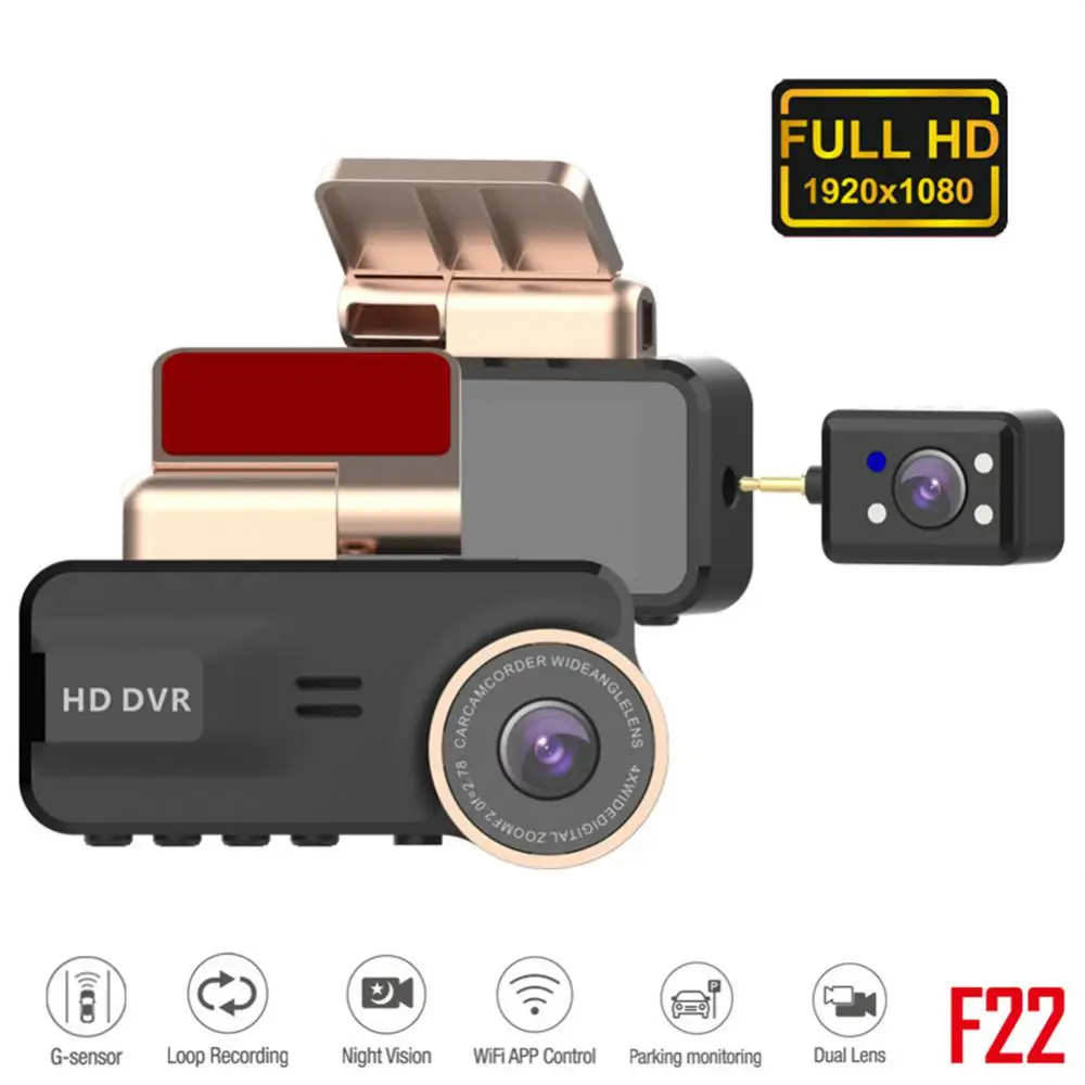 2K WIFI Dash Cam For Car 3.16 Inch 1440P HD Front And Interior And Rear Camera Car Recorder Dual Lens Night Vision DVR Dashcam
2K WIFI Dash Cam For Car 3.16 Inch 1440P HD Front And Interior And Rear Camera Car Recorder Dual Lens Night Vision DVR Dashcam