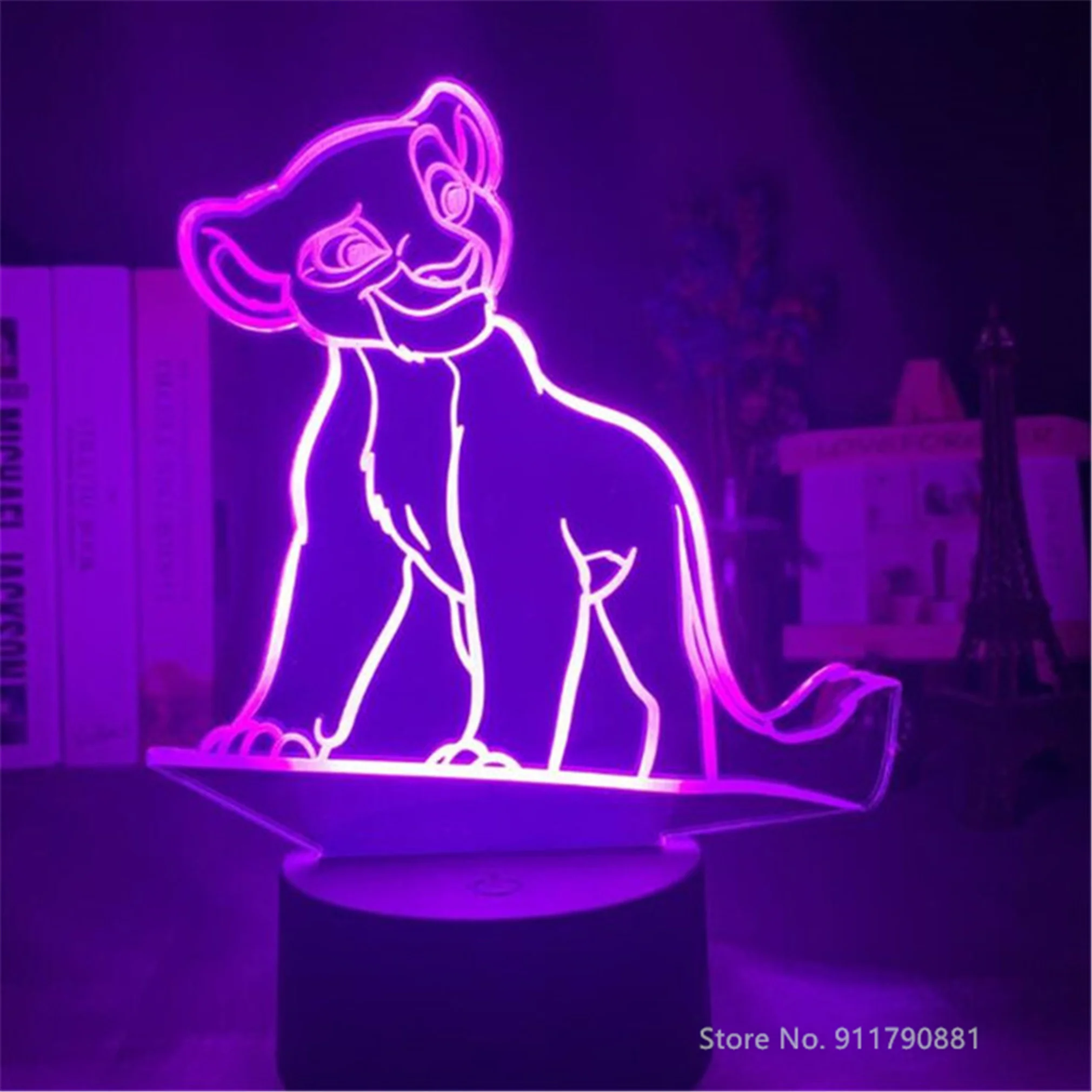 Светящиеся светодиодные акриловые декоративные лампы из мультфильма «Король Лев»
Светящиеся светодиодные акриловые декоративные лампы из мультфильма «Король Лев»