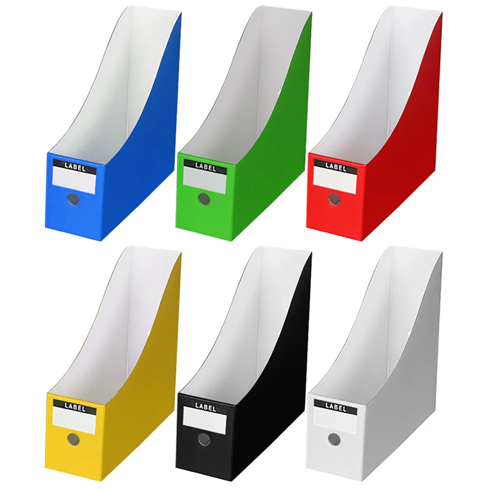 6pcs File Document Box Book Storage Rack Files Books Holders Office Magazine Holder
6pcs File Document Box Book Storage Rack Files Books Holders Office Magazine Holder