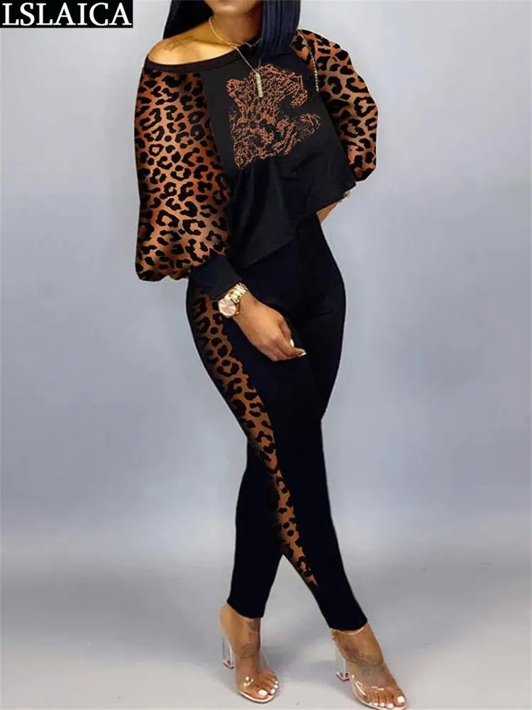 Long Sleeve Tops Women Tracksuit Set Fashion Womens Outfit Print Women's Blouse Elegant Clothing 2023 Pencil Pants 2 Piece Sets
Long Sleeve Tops Women Tracksuit Set Fashion Womens Outfit Print Women's Blouse Elegant Clothing 2023 Pencil Pants 2 Piece Sets