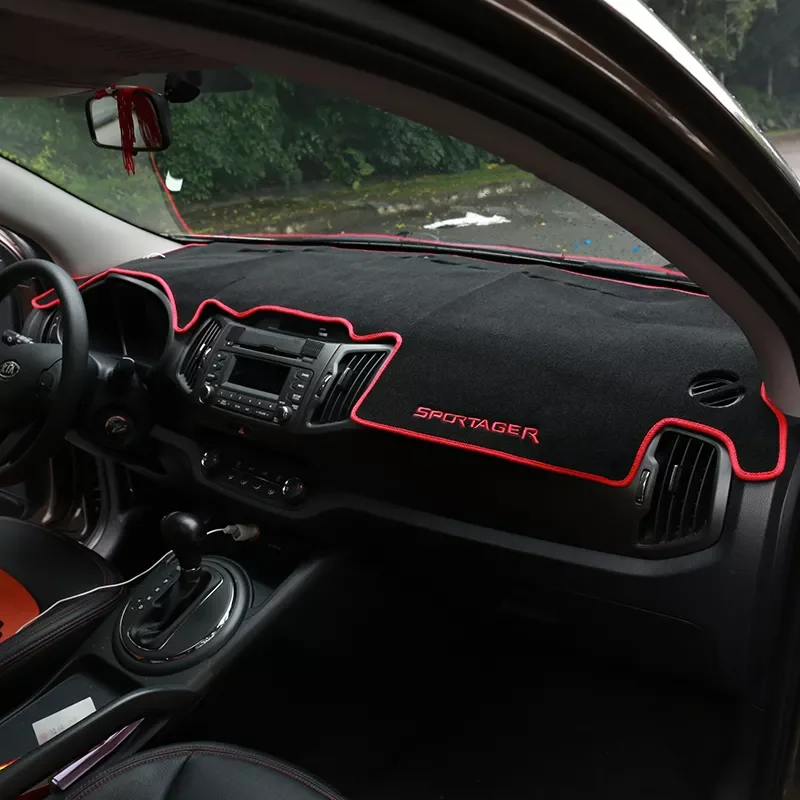 Sportage 3 2011 2012 2013 2014 2015 Car Dashboard Cover Mat Sun Shade Pad Instrument Panel Carpets Protector Accessories
Sportage 3 2011 2012 2013 2014 2015 Car Dashboard Cover Mat Sun Shade Pad Instrument Panel Carpets Protector Accessories