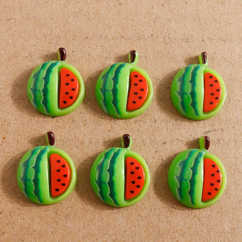 10pcs Flat Back Fruits Resin Watermelon Cute DIY Jewelry Making Hair Bows Clips Accessories Cabochons Handmade Crafts Decoration
10pcs Flat Back Fruits Resin Watermelon Cute DIY Jewelry Making Hair Bows Clips Accessories Cabochons Handmade Crafts Decoration