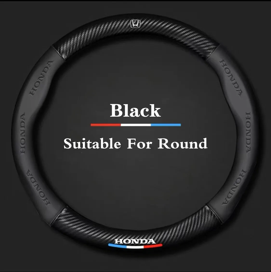 Car Embossing For Honda Steering Wheel Cover Carbon Fiber Non-Slip Civic Accord CRV XRV HRV FIT Jazz Freed Odyssey Pilot Crider
Car Embossing For Honda Steering Wheel Cover Carbon Fiber Non-Slip Civic Accord CRV XRV HRV FIT Jazz Freed Odyssey Pilot Crider