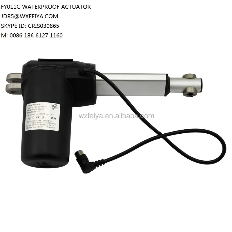 Gear Motor Type and Waterproof Protect Feature micro tubular 24V DC Linear actuator
Gear Motor Type and Waterproof Protect Feature micro tubular 24V DC Linear actuator
