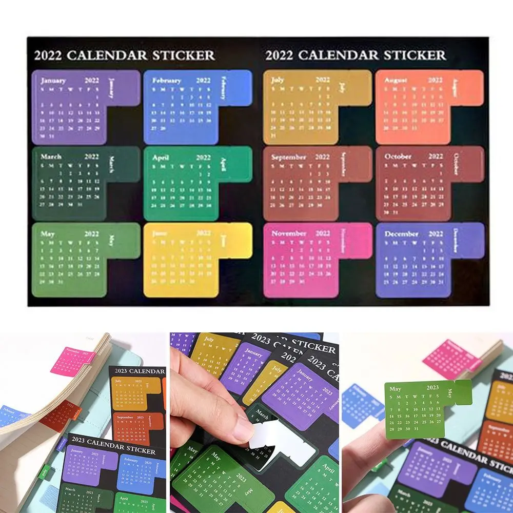 5 Sheets New DIY Creative Multifunction Notebook Label Sticker Calendar Label Sticker Notebook Index Calendar Sticker
5 Sheets New DIY Creative Multifunction Notebook Label Sticker Calendar Label Sticker Notebook Index Calendar Sticker