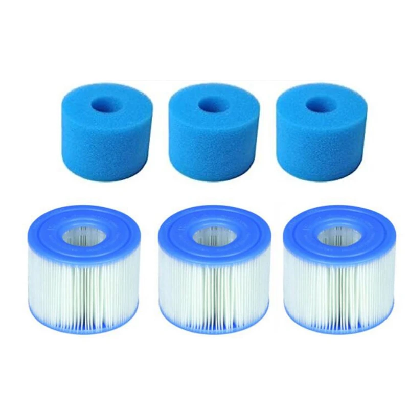 BEAU-Type S1 SPA Hot Tub Filter Replacement Reusable Pool Filter Cartridge Washable Swimming Pool Filter For Intex S1 29001E
BEAU-Type S1 SPA Hot Tub Filter Replacement Reusable Pool Filter Cartridge Washable Swimming Pool Filter For Intex S1 29001E