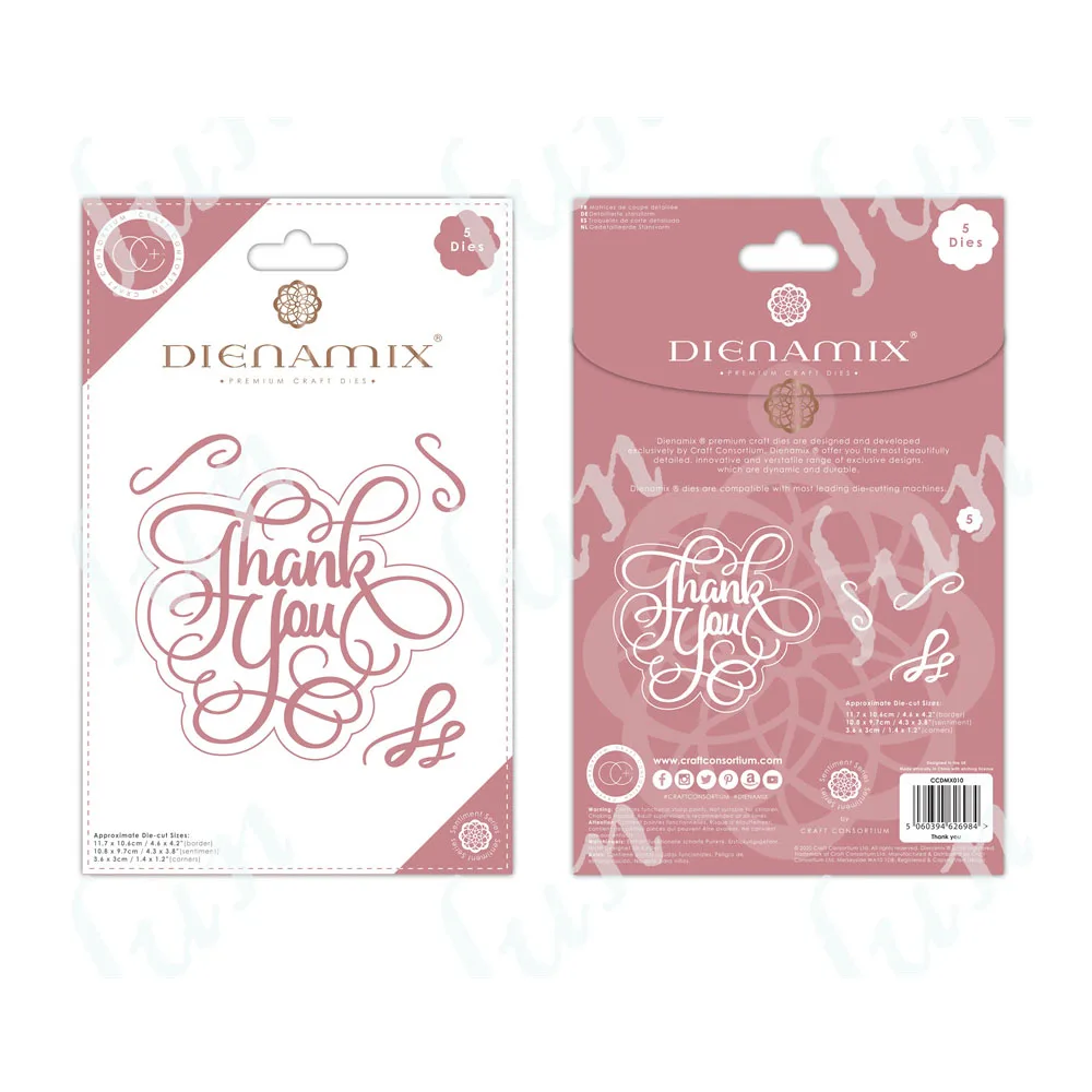 Arrival 2022 New Thank You Metal Cutting Dies Make Scrapbooking Diary Decoration Embossing Template Handmade Diy Greeting Card
Arrival 2022 New Thank You Metal Cutting Dies Make Scrapbooking Diary Decoration Embossing Template Handmade Diy Greeting Card